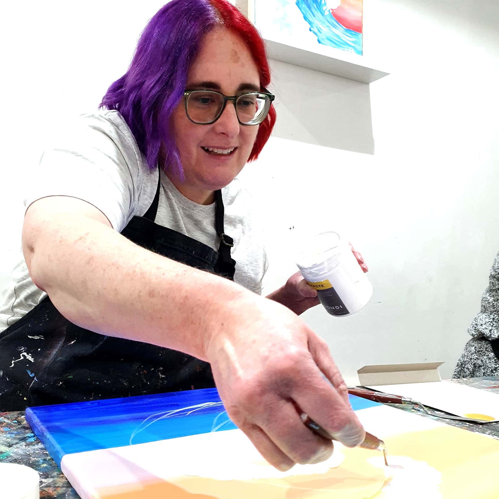 Local Art Enthusiast, Patrina Loft, to celebrate 20 Paint and Sip Sessions at Pinot and Picasso Bendigo