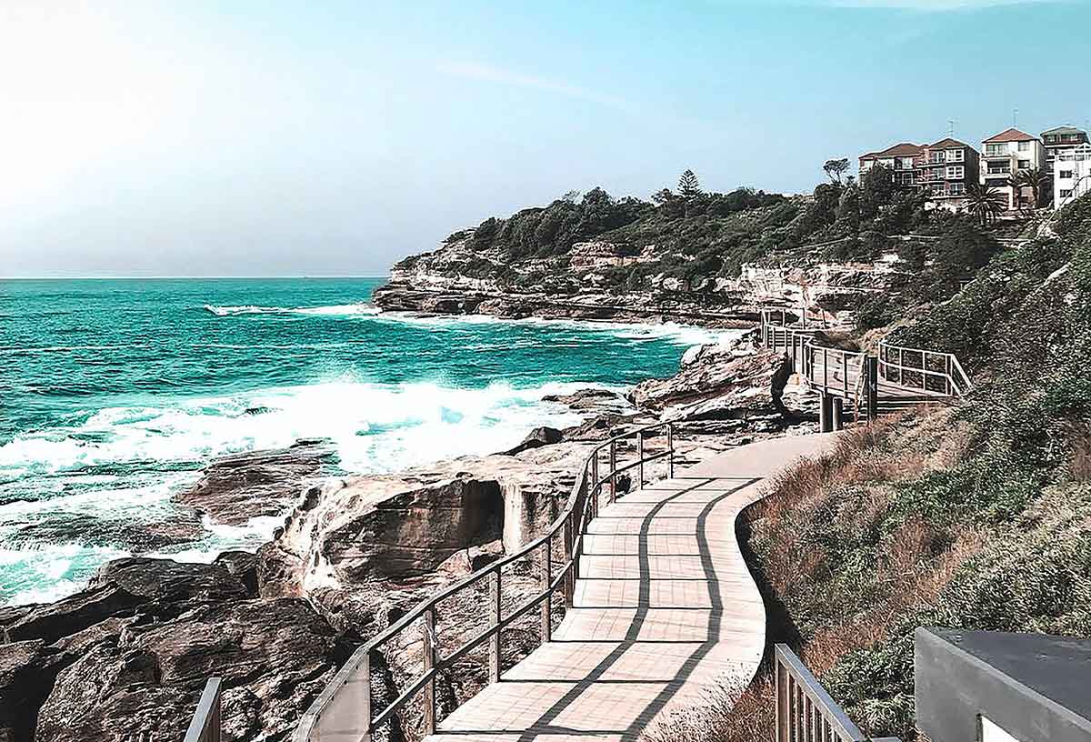 Valentine's Day ideas in Sydney scenic walk