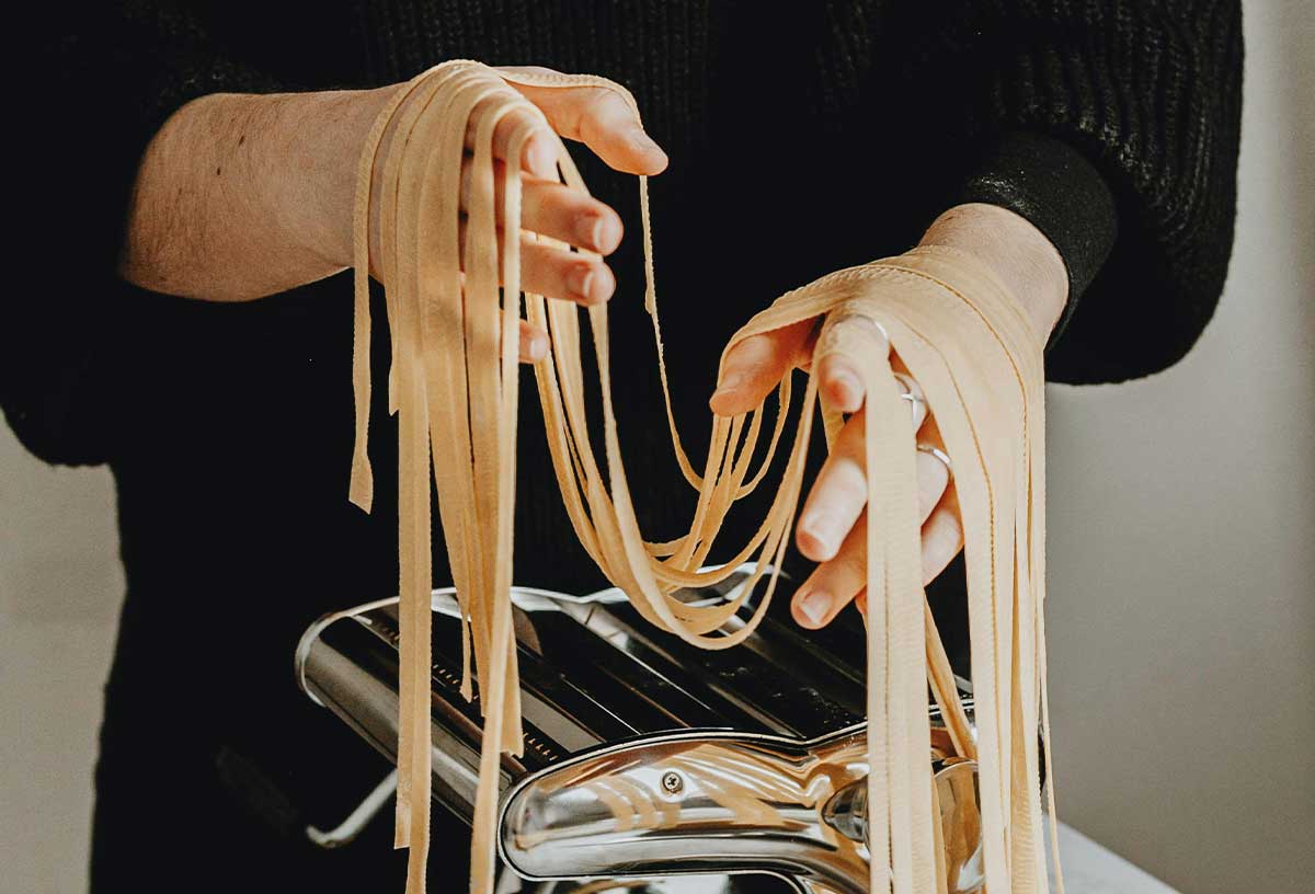 Create fresh pasta together