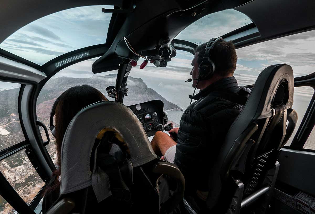Enjoy a Helicopter Ride followed by a Wine Tour