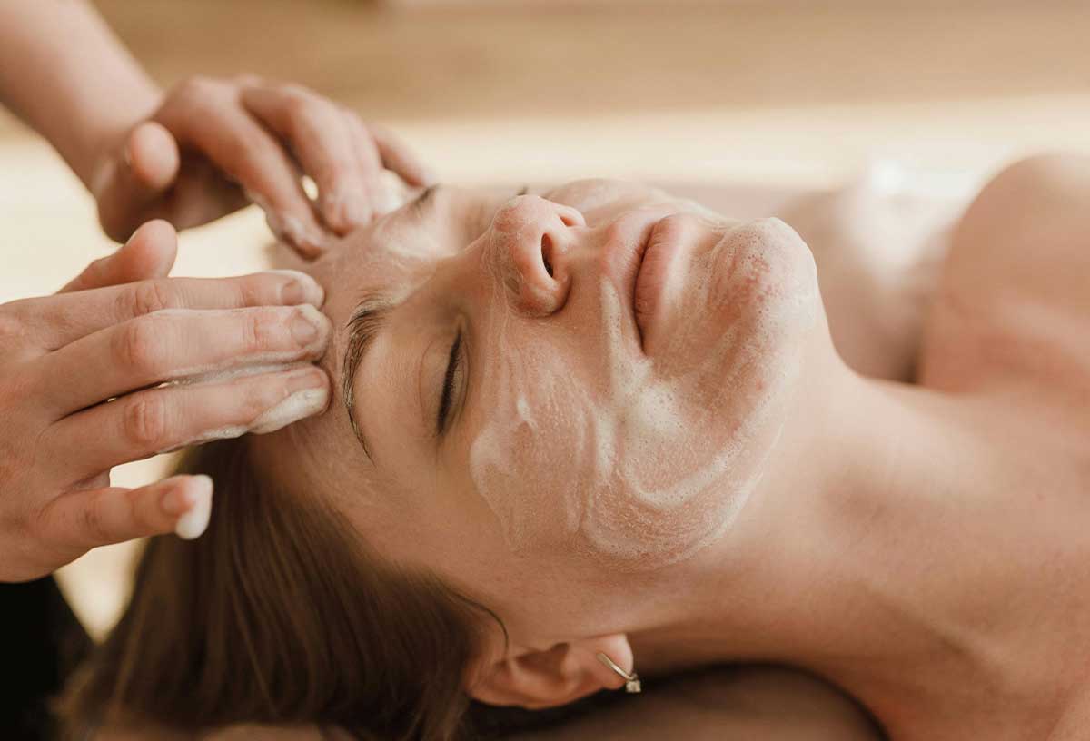 Make her feel pampered with a facial