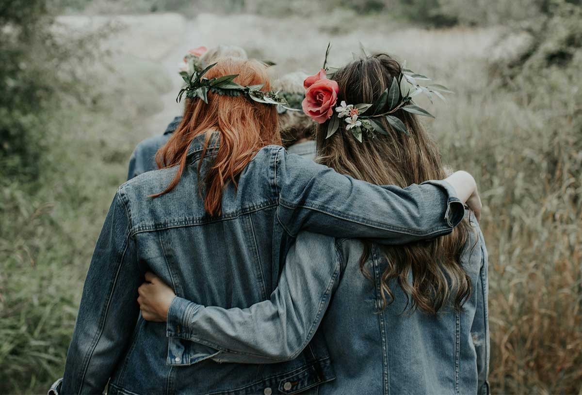 Make flower crowns