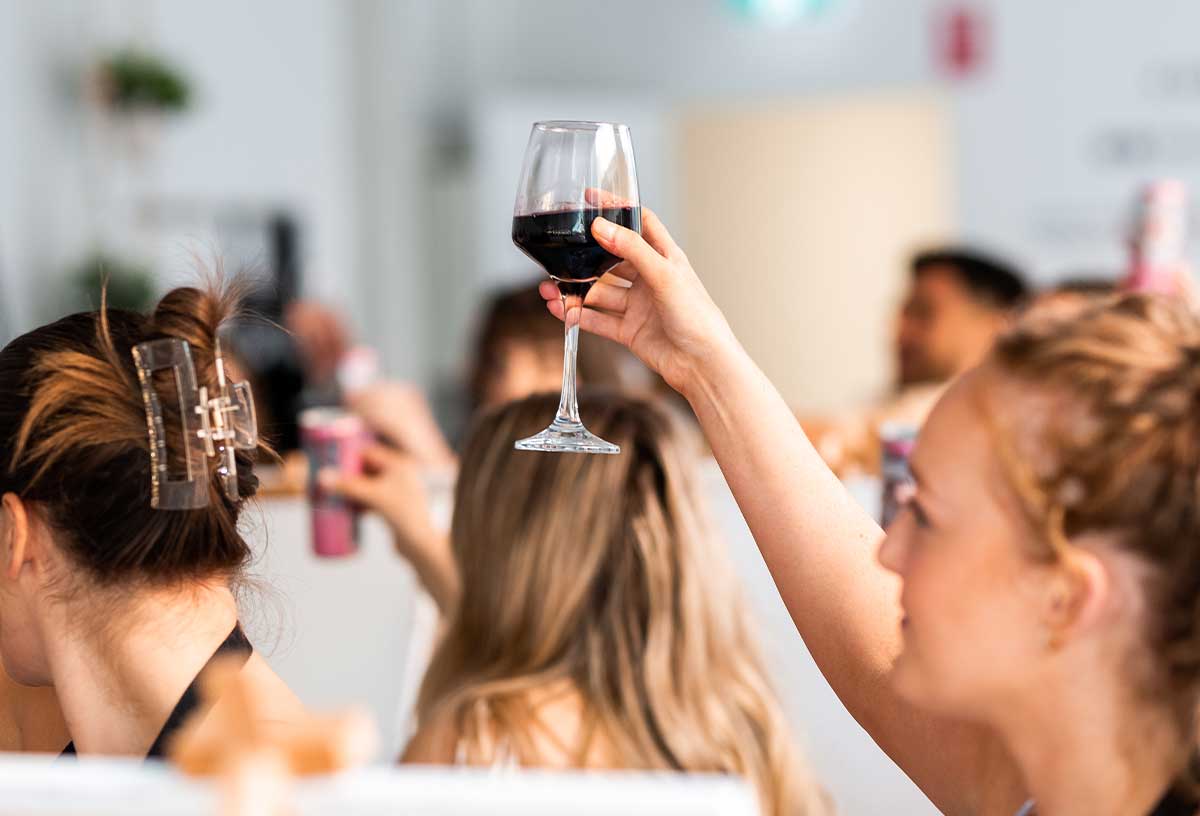 Go wine tasting