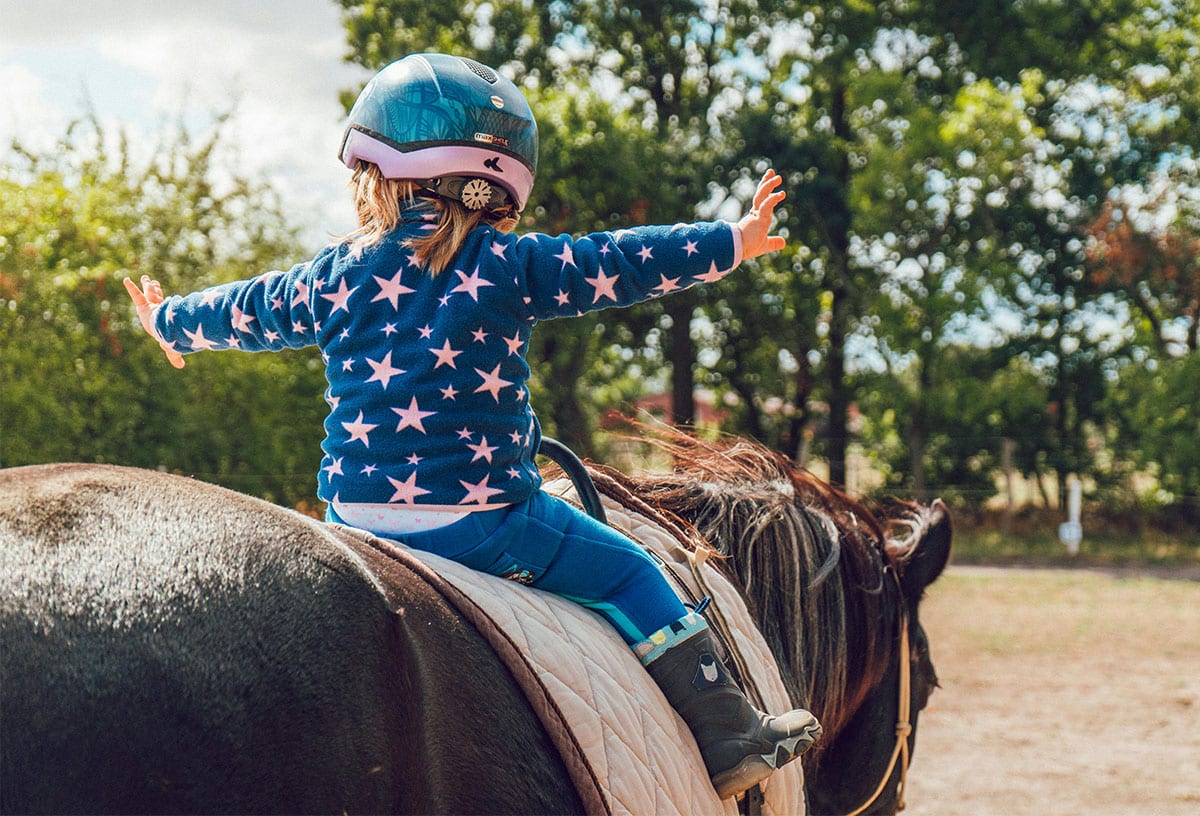 Go horse riding
