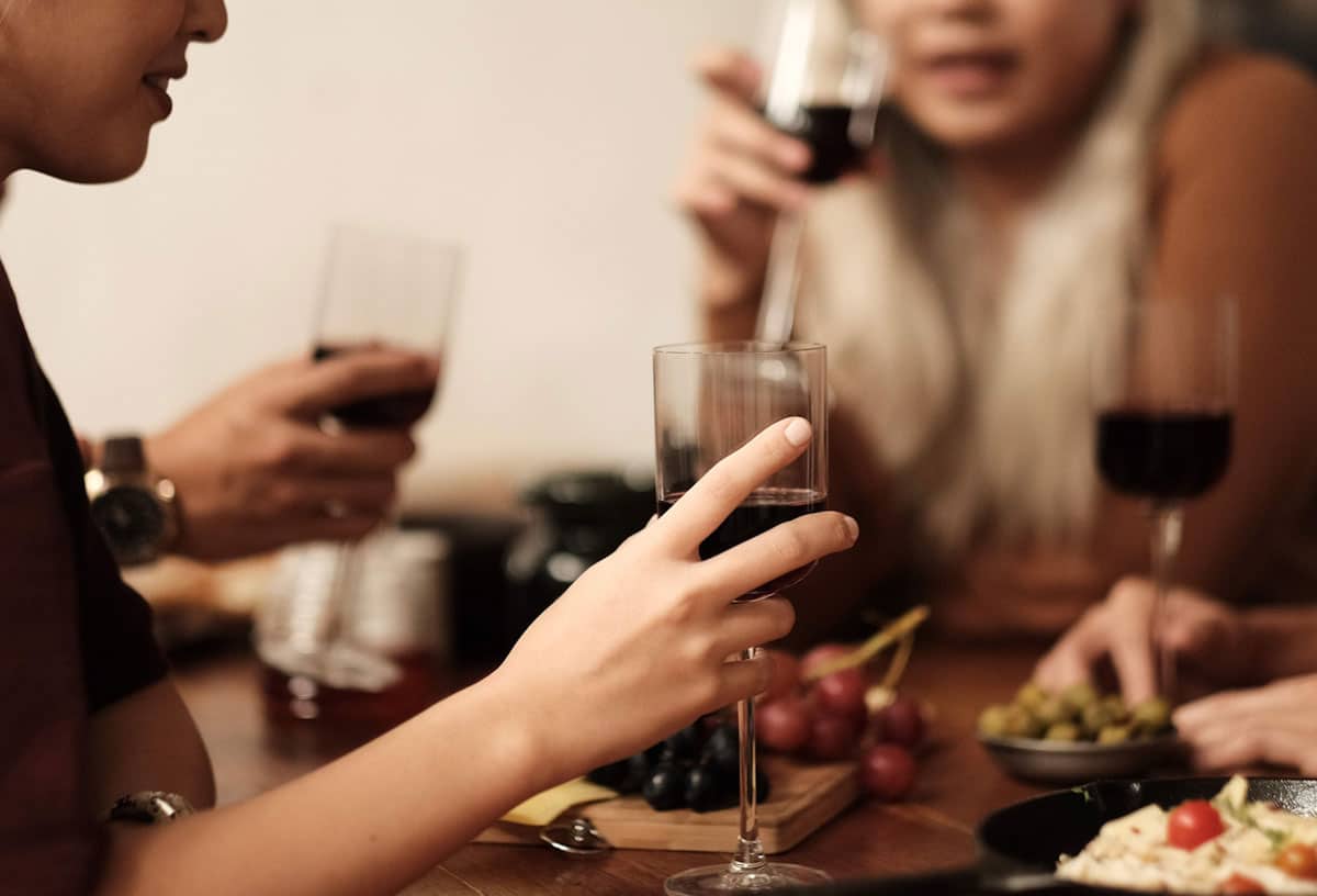 Enjoy wine tasting