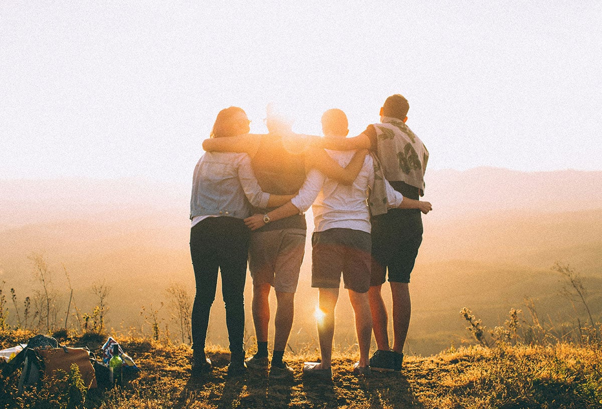 Go on a team hike