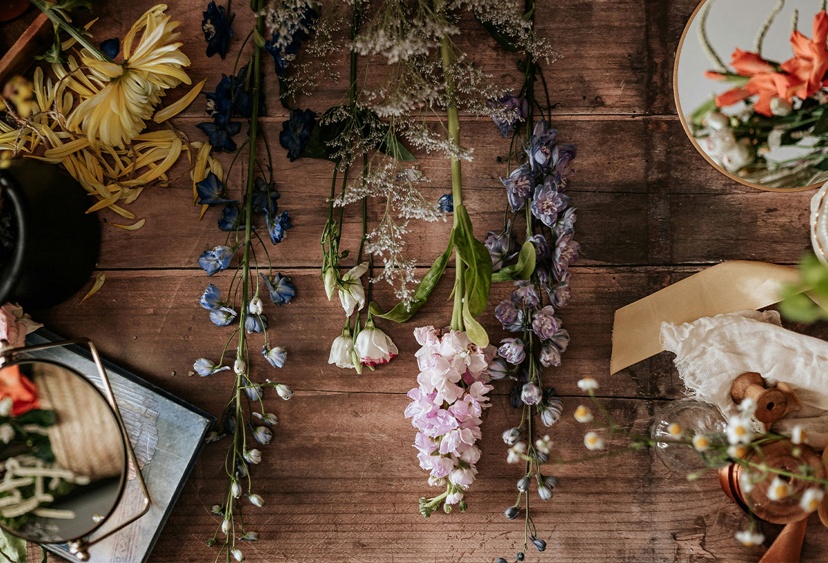 Create a flower crown